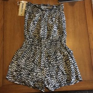 Bluespice animal print romper